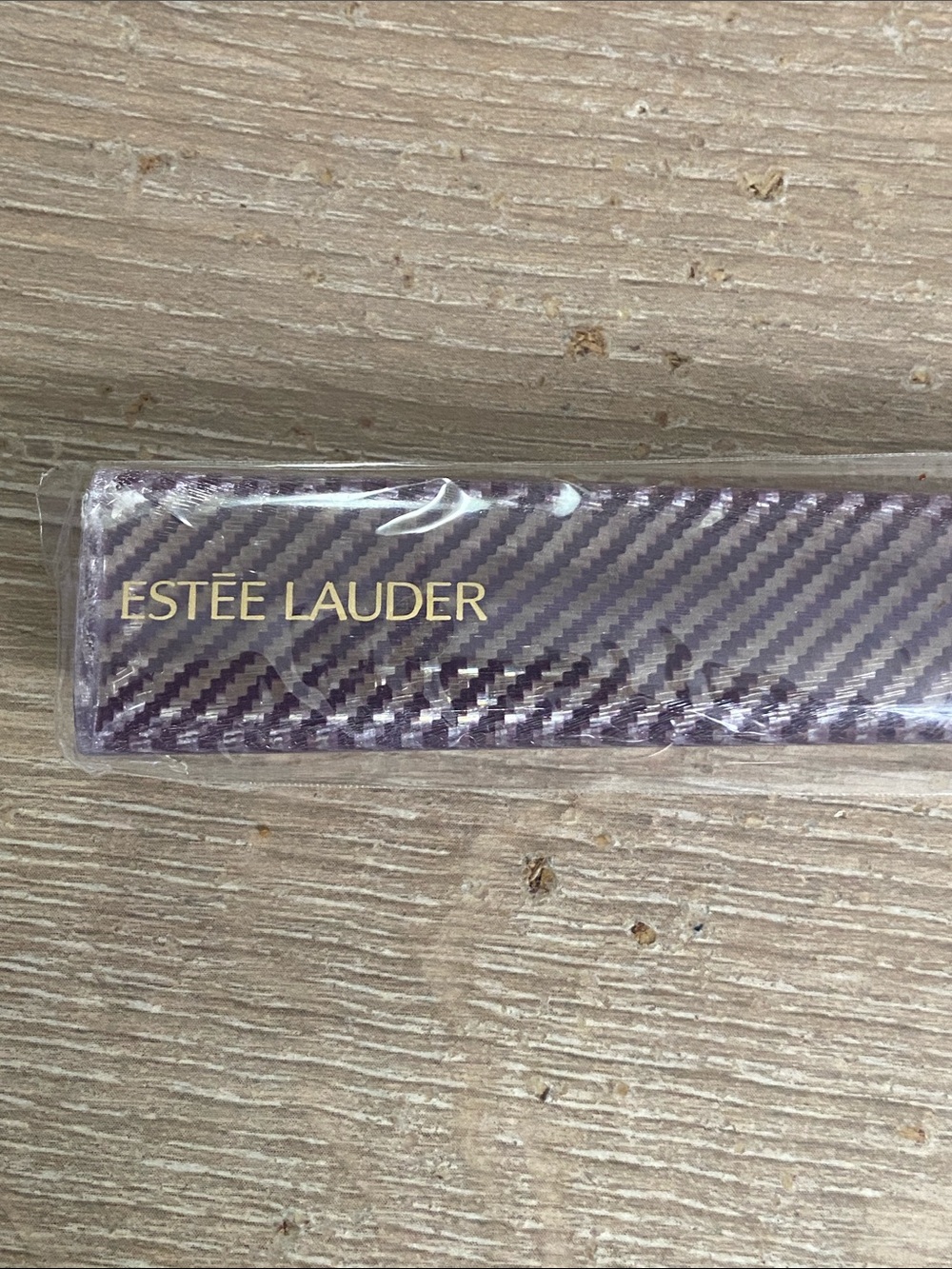Estée Lauder Makeup Brush with Beige Canvas Cosmetic Pouch NEW - Picture 3 of 4